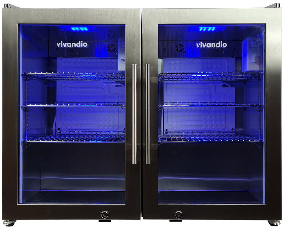 vivandio outdoor cooler FS-63 Doppel-Kühlschrank für die Outdoor Küche